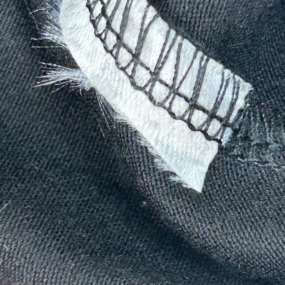 Cider Crop Top Womens Medium Black Tshirt Short Sleeve Round Neck Pullover NWOT - Picture 6 of 7